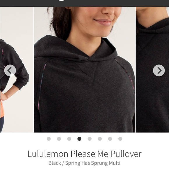 Lululemonn Please Me Pullover size 8 - Picture 2 of 5